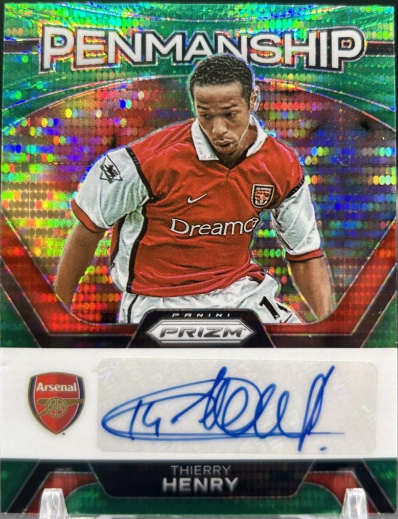 Thierry Henry - Prizm Premier League Penmanship #P-TH