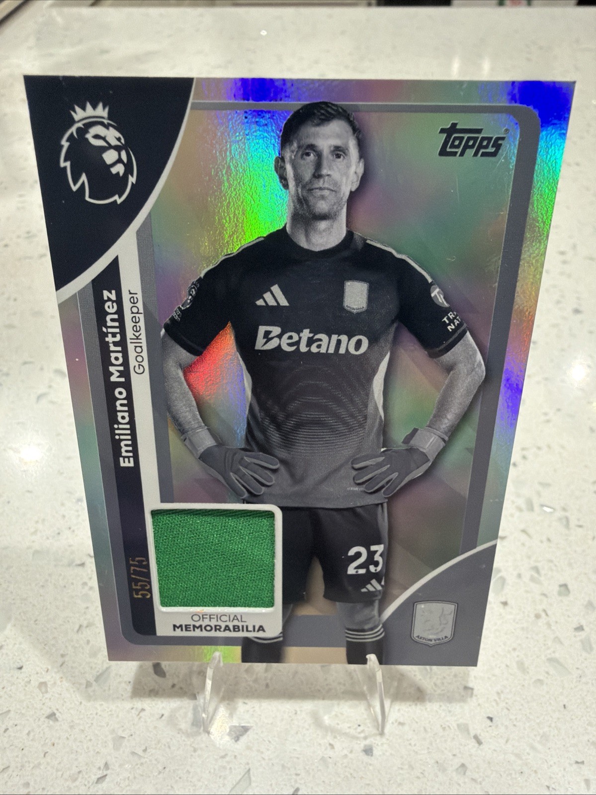 Emiliano Martinez - Premier League Relic #RE-EM