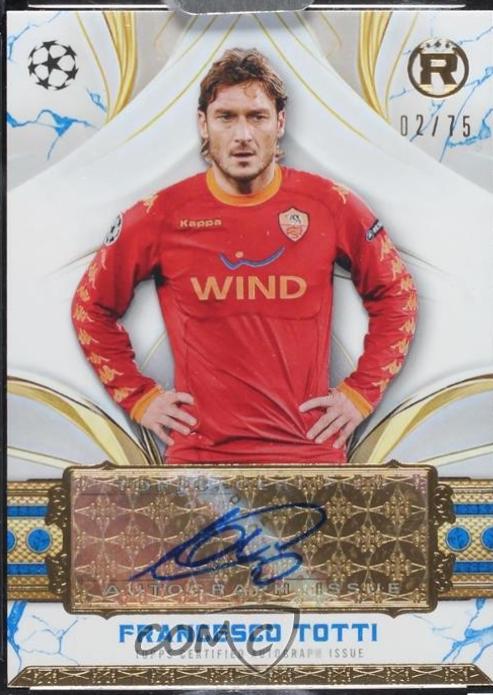 Francesco Totti - Reverence UEFA Autograph #RA-FT