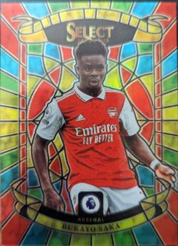 Bukayo Saka - Select Premier League Stained Glass #26