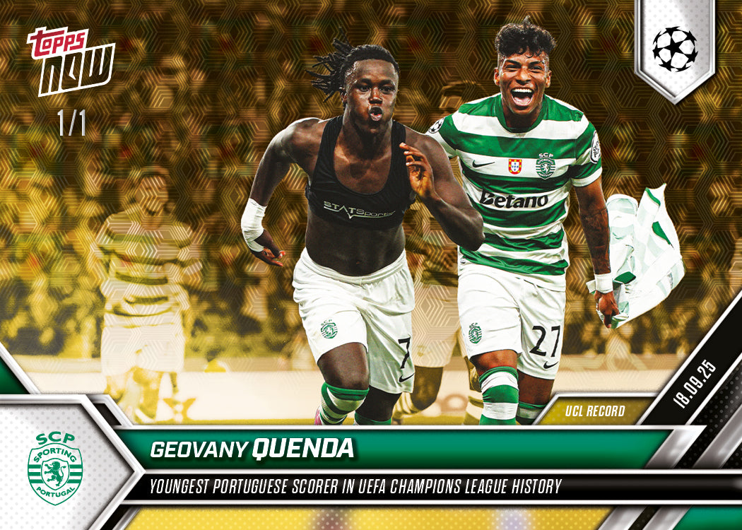 Geovany Quenda - Now UEFA Champions League #23