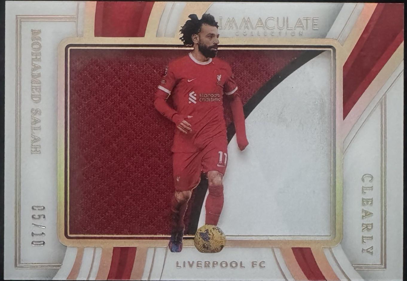 Mohamed Salah - Immaculate Clearly Jersey #CJ-MS