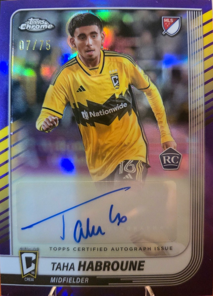 Taha Habroune - Chrome MLS Autograph #CA-TH