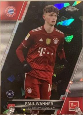 Paul Wanner - Chrome Bundesliga Sapphire #46