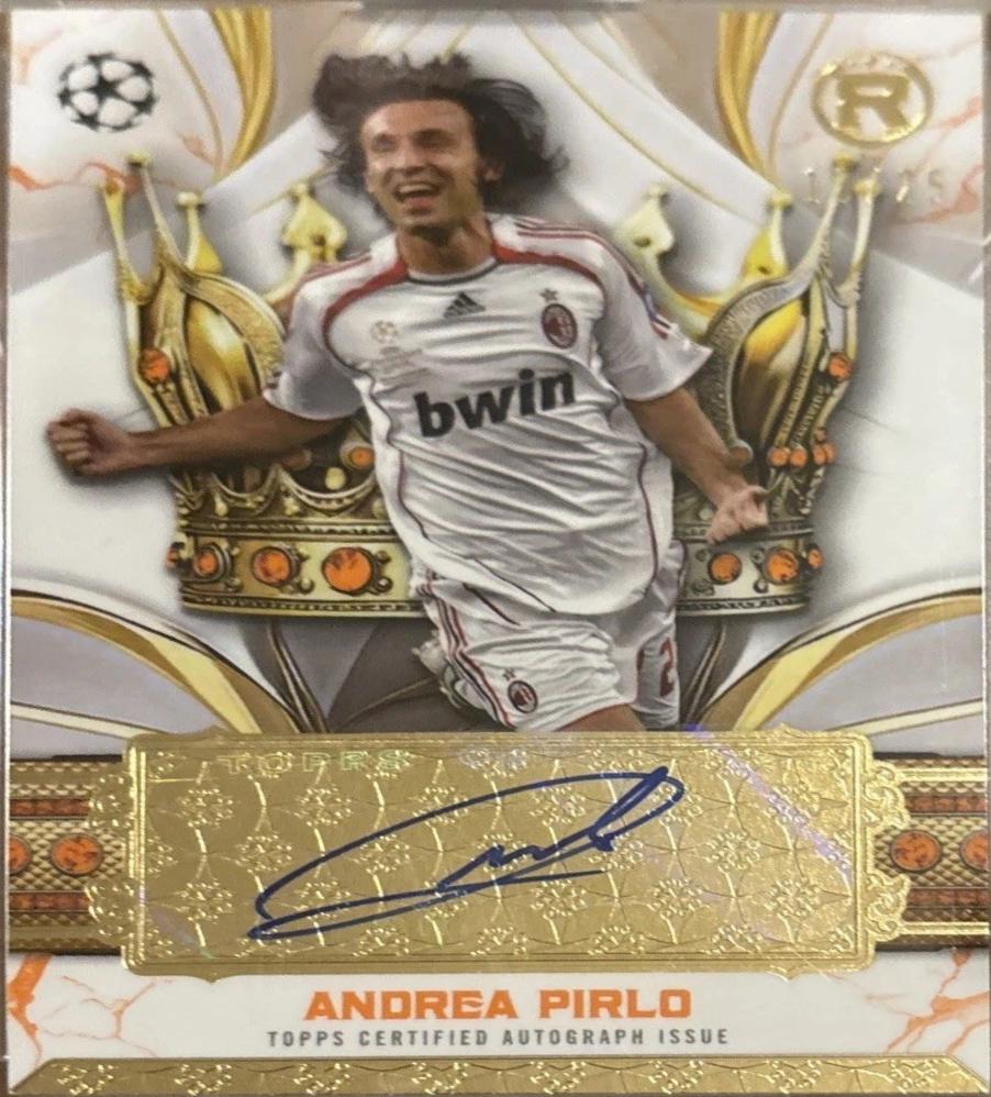 Andrea Pirlo - Reverence UEFA Crowned Legend Autograph #CLA-AP