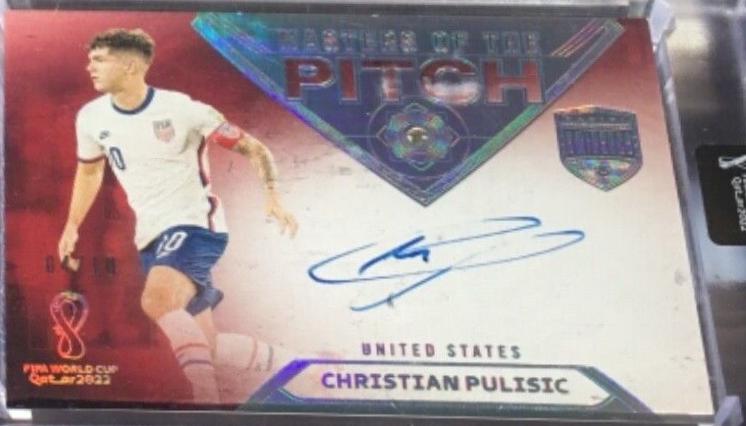 Christian Pulisic - Eminence FIFA World Cup Masters of the Pitch Autographs #MP-CP