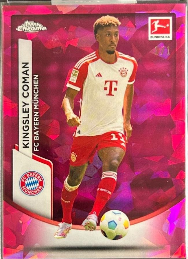 Kingsley Coman - Chrome Bundesliga #87