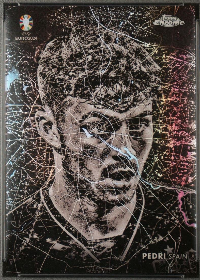 Pedri - Chrome UEFA Euro Berlin at Night #BN-4