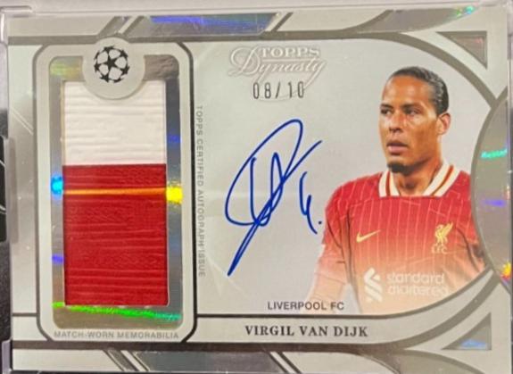 Virgil van Dijk - Dynasty UEFA Autograph Patch #APV-VV3