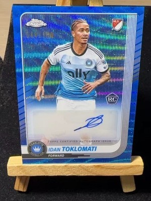 Idan Toklomati - Chrome MLS Autograph #CA-IT