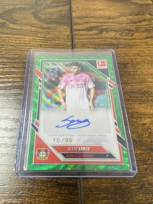Alejo Sarco - Chrome Bundesliga Autograph #BA-ASA