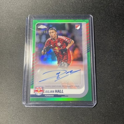 Julian Hall - Chrome MLS Autograph #CA-JH