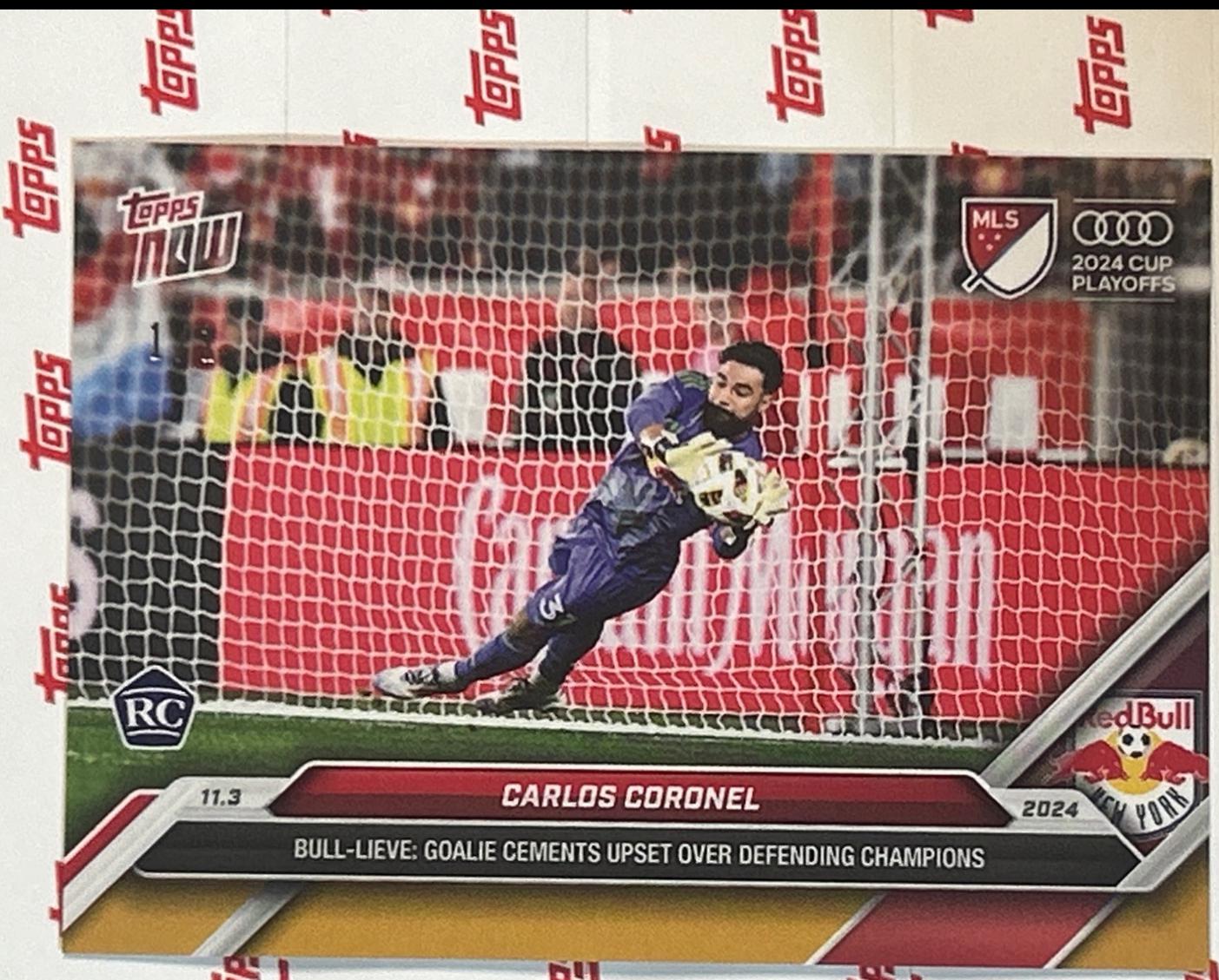Carlos Coronel - Now MLS #158