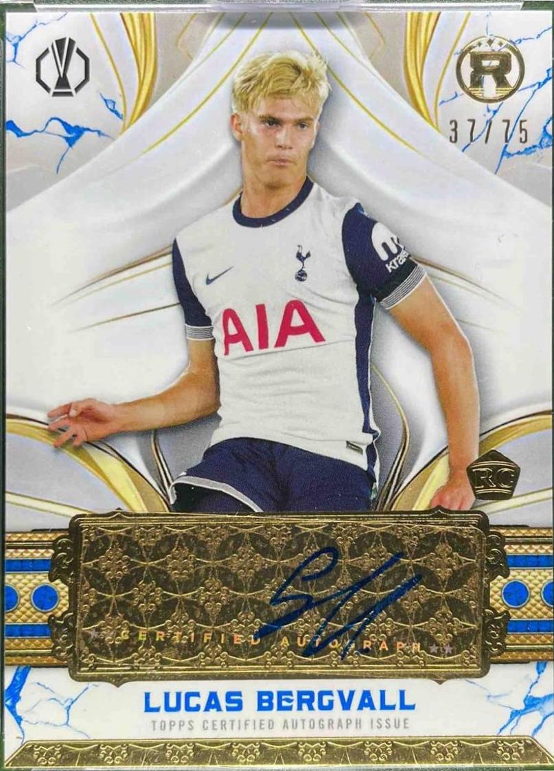 Lucas Bergvall - Reverence UEFA Autograph #RA-LB