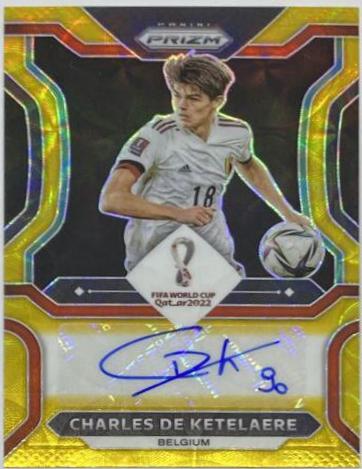 Charles De Ketelaere - Prizm World Cup Signatures #S-CDK