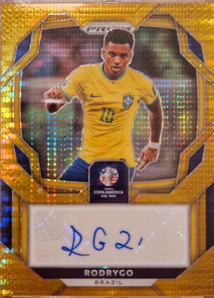 Rodrygo - Prizm Copa America Signature #S-R