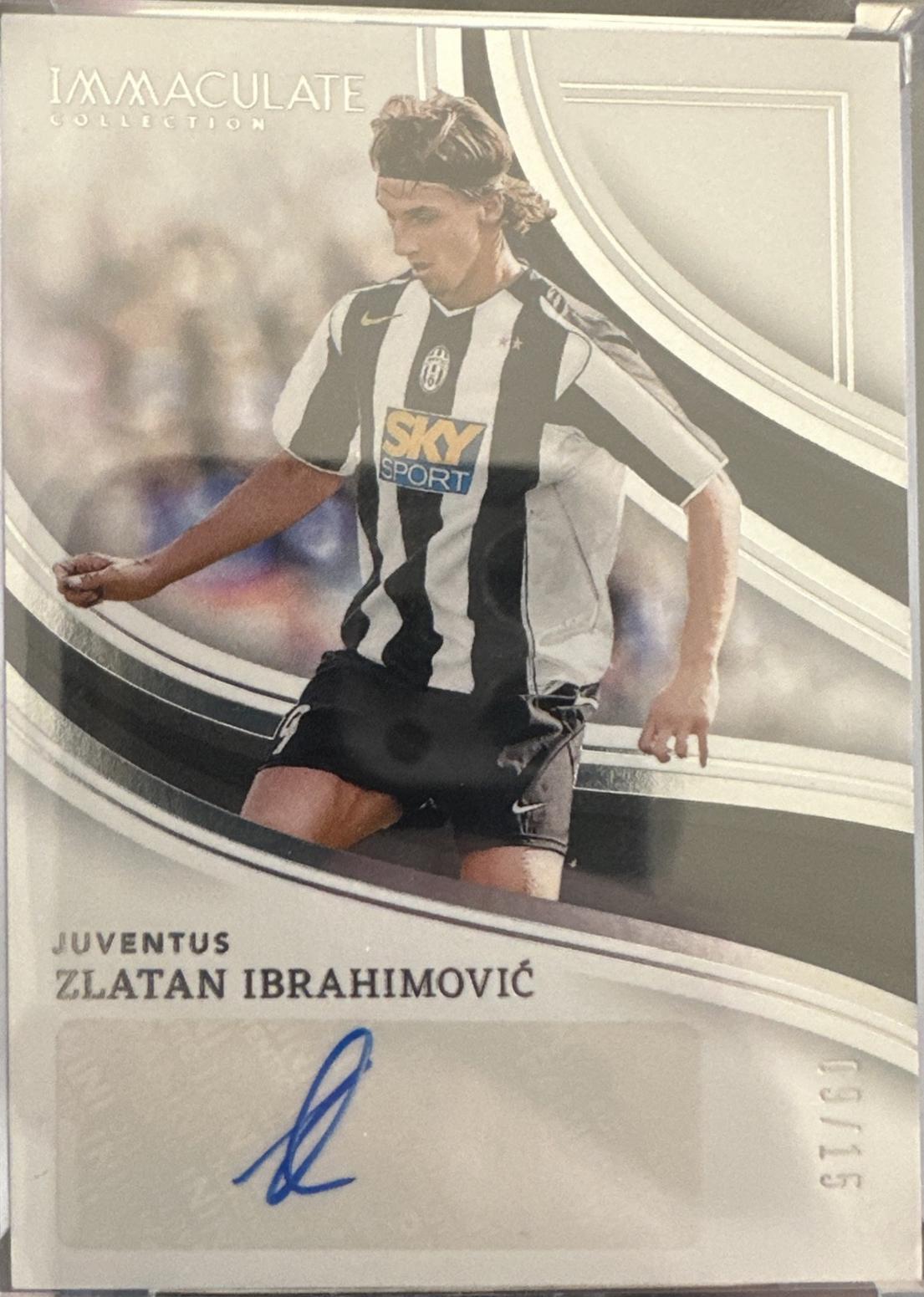 Zlatan Ibrahimovic - Immaculate Splendid Signature #SI-ZI