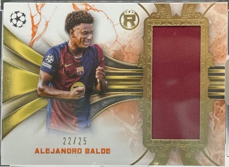 Alejandro Balde - Reverence UEFA Relic #RR-AB