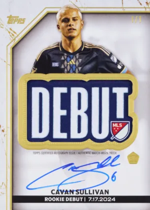 Cavan Sullivan - Chrome MLS Renaissance Autograph #RA-CS2