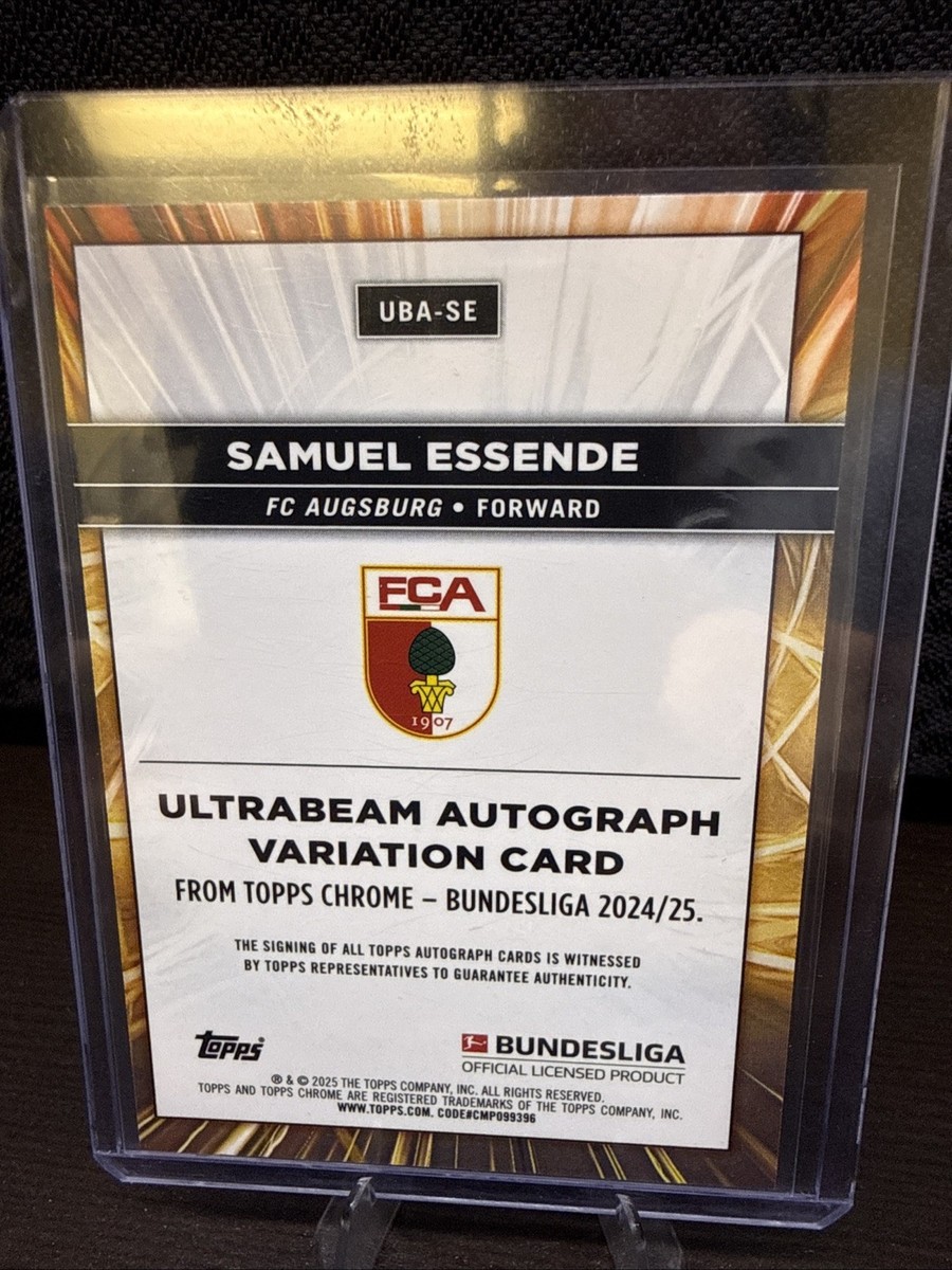 Samuel Essende - Chrome Bundesliga Autograph #BA-SE