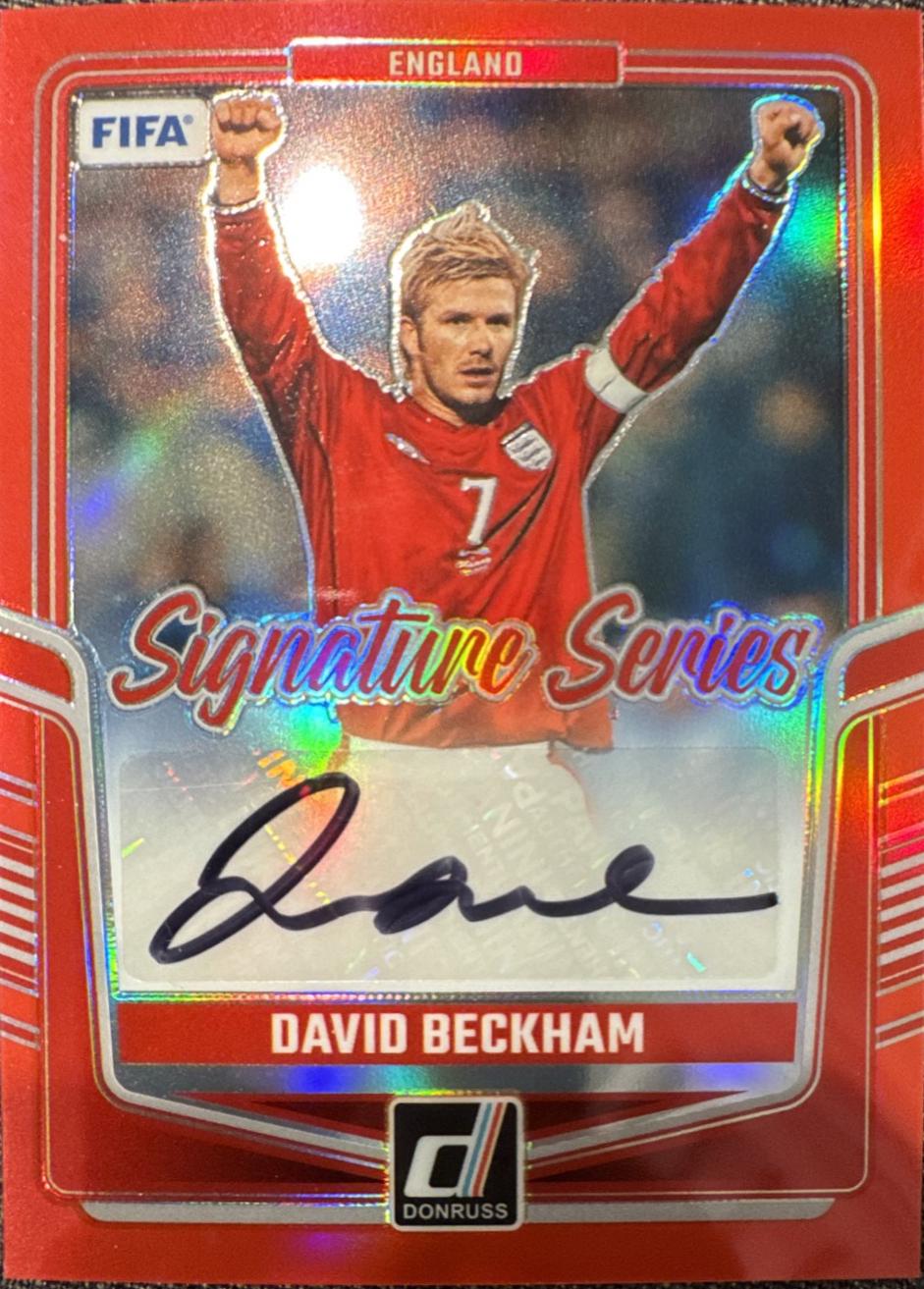 David Beckham - Donruss Signature Series #SS-DB