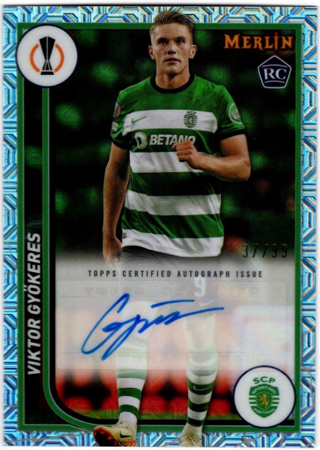 Viktor Gyokeres - Merlin UEFA Autograph #AU-VG