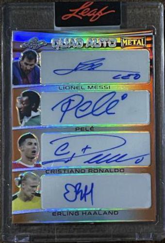 Cristiano Ronaldo - Metal Autographs #BA-CR1