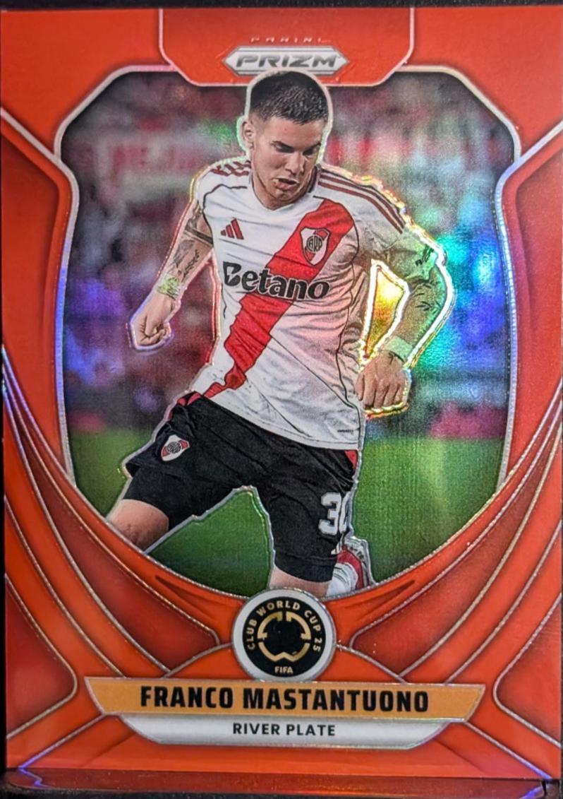 Franco Mastantuono - Prizm FIFA Club World Cup #175