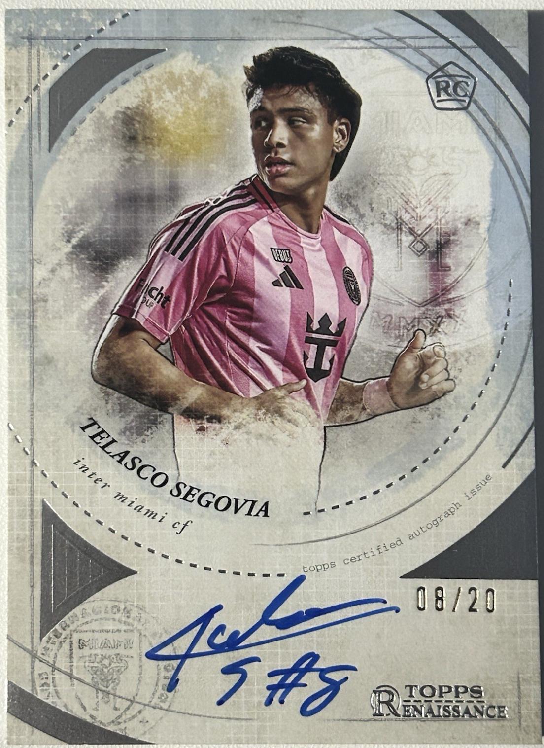 Telasco Segovia - Chrome MLS Renaissance Autograph #RA-SA1