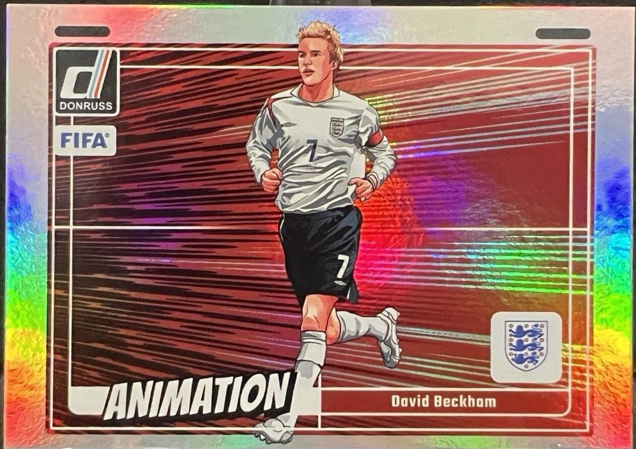 David Beckham - Donruss Animation #22