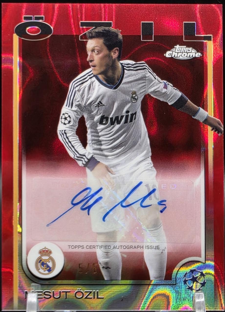 Mesut Ozil - Chrome UEFA Autograph #CA-OZ