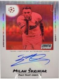 Milan Skriniar - Stadium Club Chrome UEFA Behind the Lens Autograph #BTLA-MS