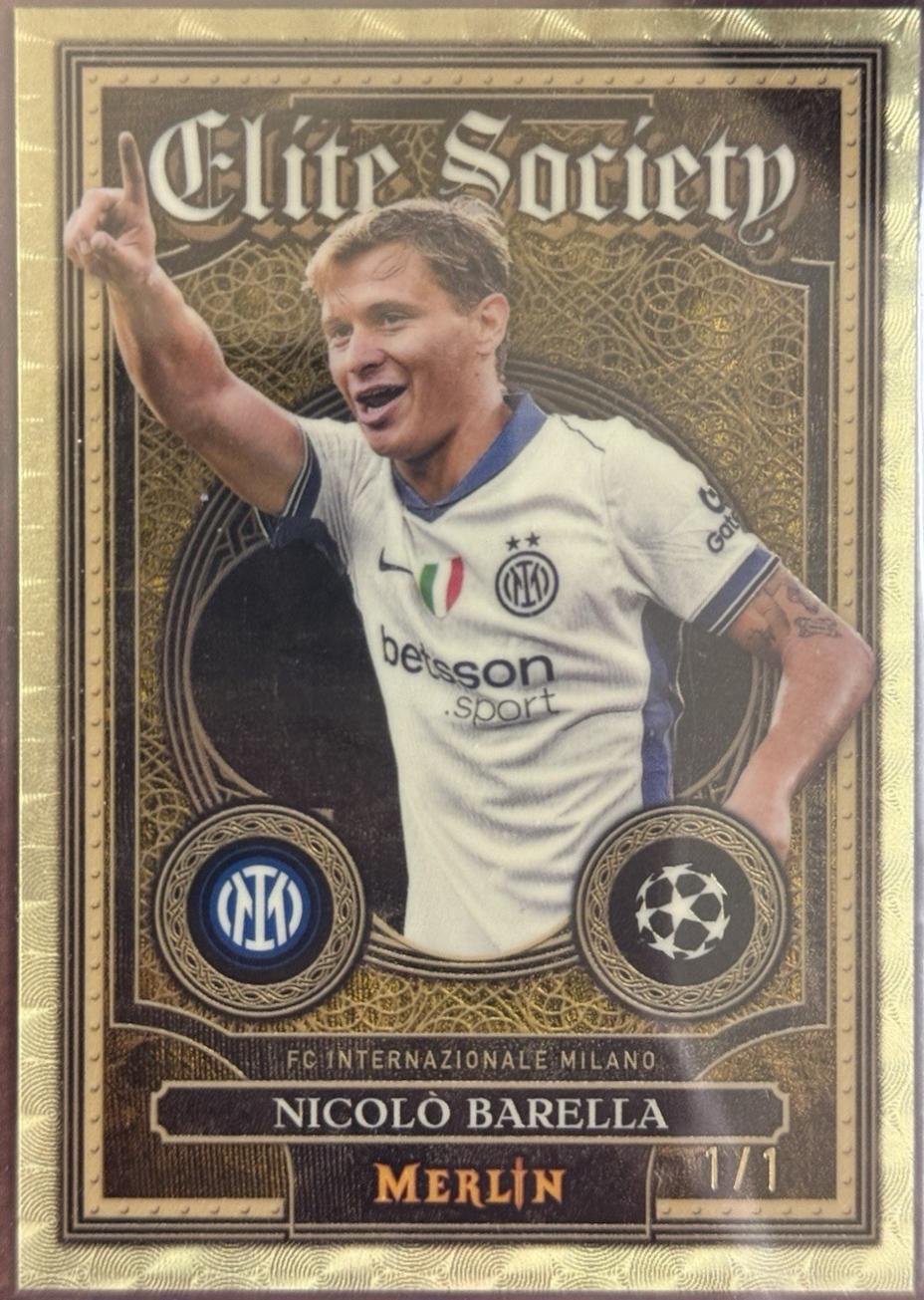 Nicolo Barella - Merlin UEFA Elite Society #ES-9