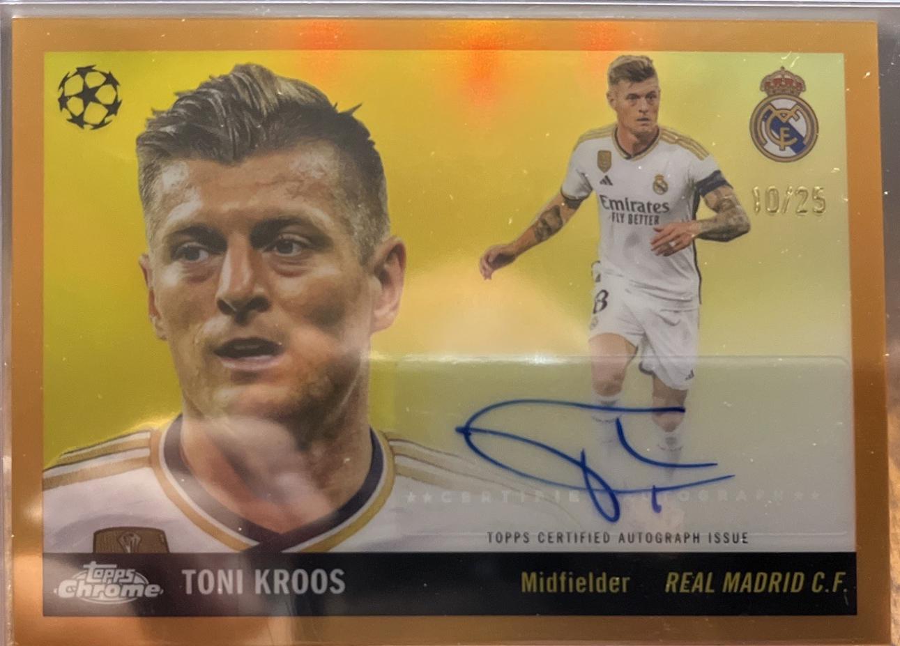 Toni Kroos - UEFA 1955 Autograph #55-TK