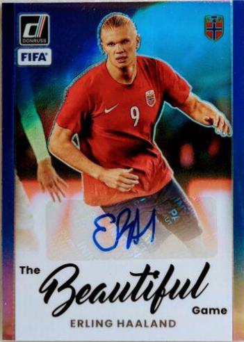 Erling Haaland - Donruss Beautiful Game Autographs #BA-EH