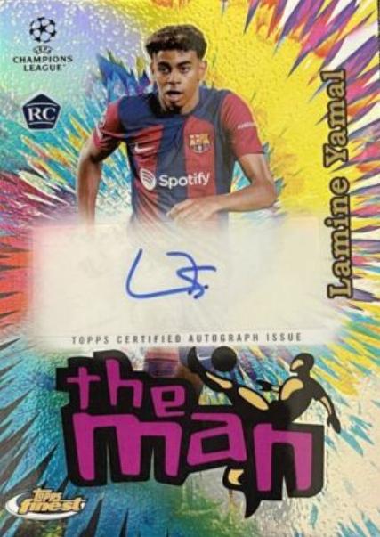 Lamine Yamal - Finest UEFA Club The Man Autograph #MA-LY