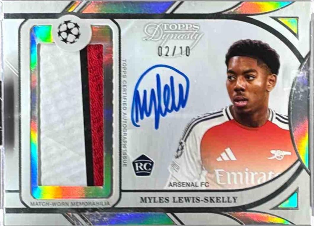 Myles Lewis-Skelly - Dynasty UEFA Autograph Patch #APV-ML1