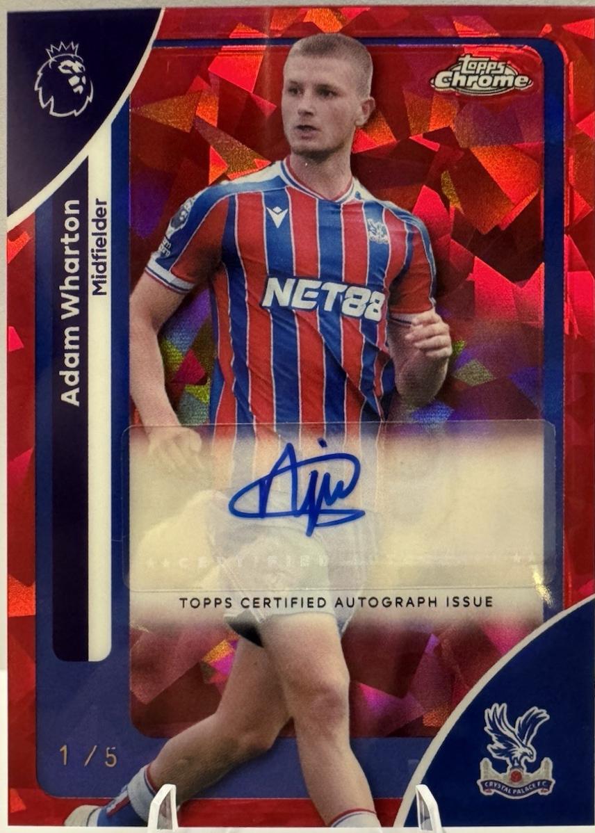 Adam Wharton - Chrome Premier League Autograph #CA-WH