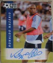 Ronaldo Nazario - Pro Set Autographs #PS-RN1