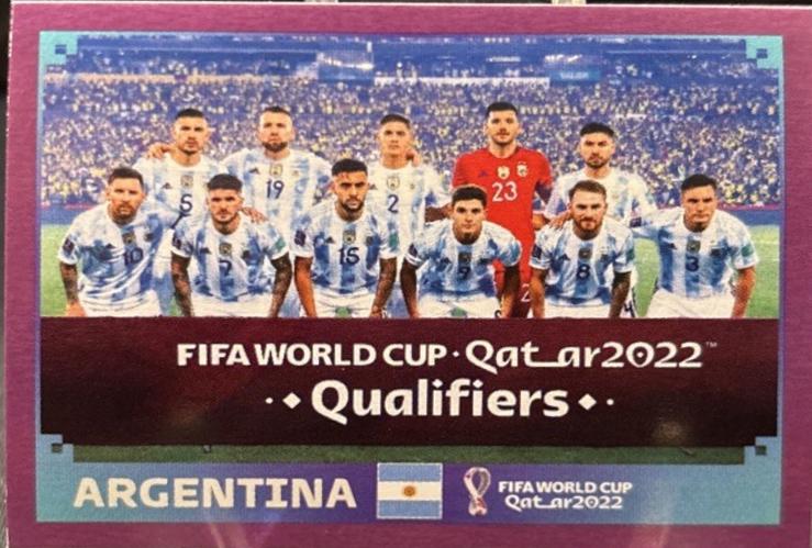 Team Photo - World Cup Qatar Stickers #ARG1