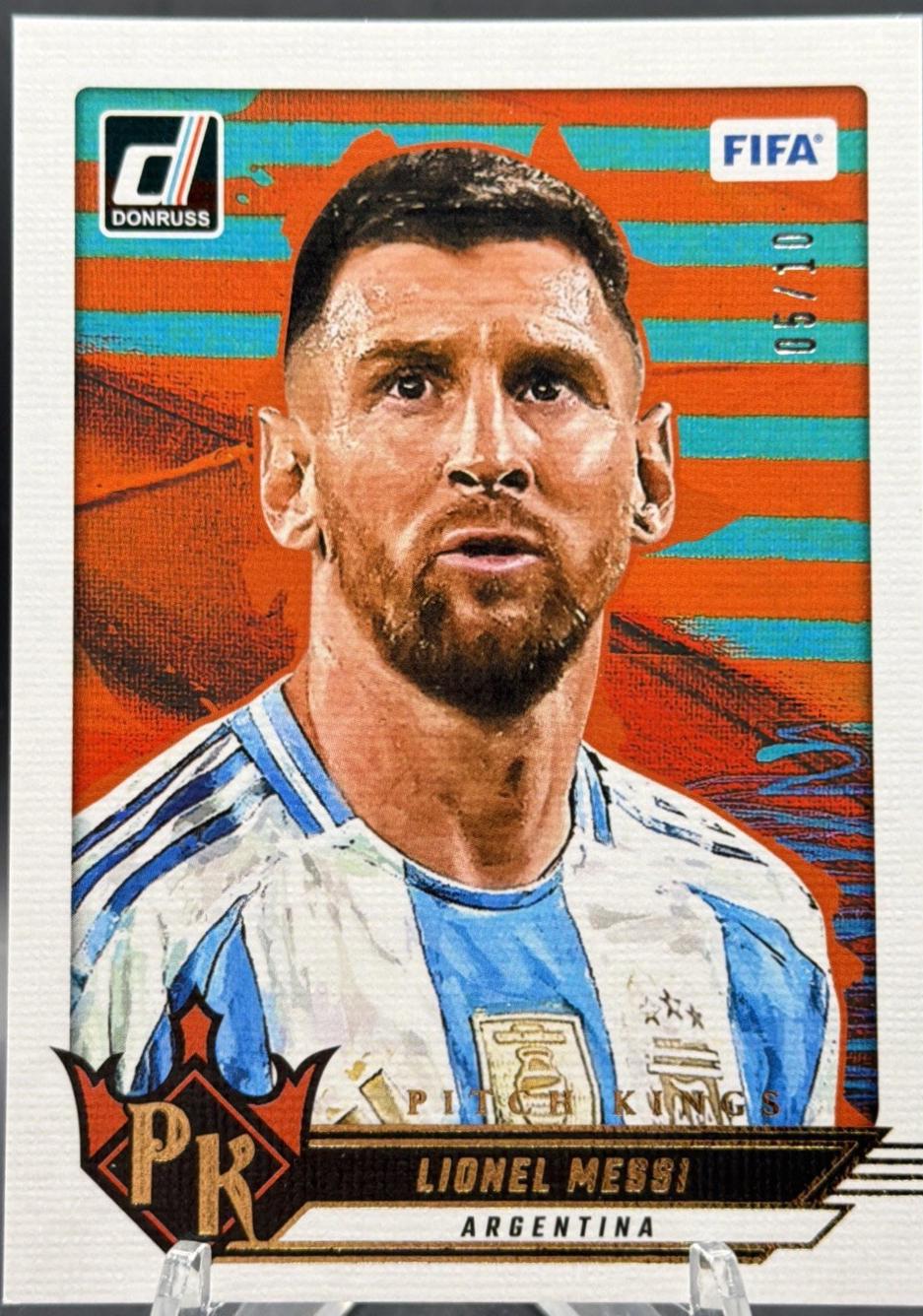 Lionel Messi - Donruss Pitch Kings #10