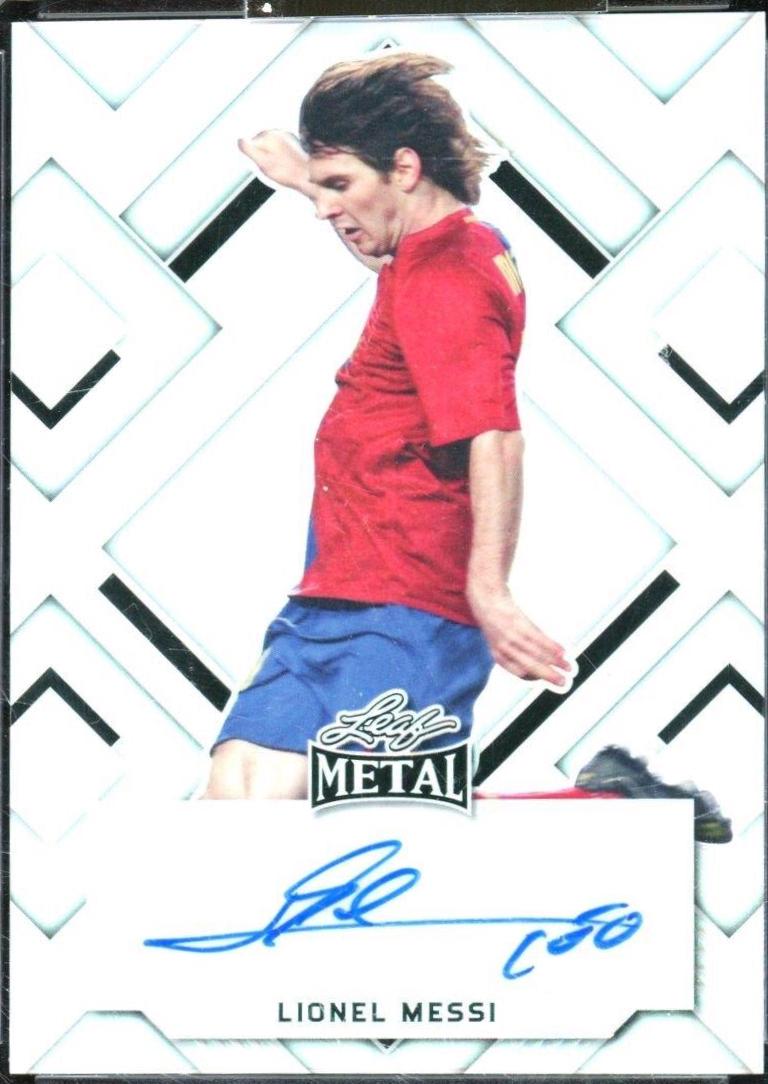 Lionel Messi - Metal Autographs #BA-LM1