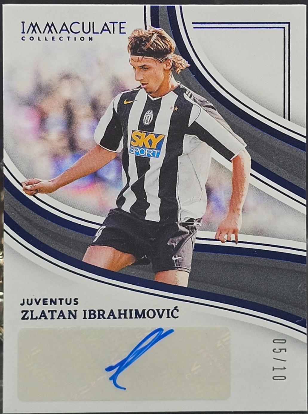 Zlatan Ibrahimovic - Immaculate Splendid Signature #SI-ZI