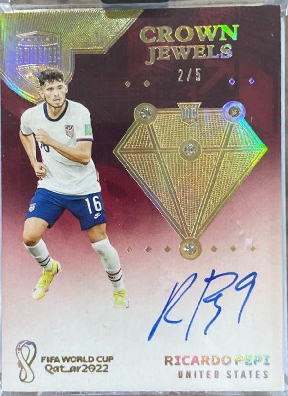 Ricardo Pepi - Eminence FIFA World Cup Crown Jewels Autographs #CJ-PEP