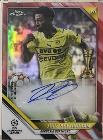 Jude Bellingham - Chrome UEFA Champions League Autographs #CA-JB