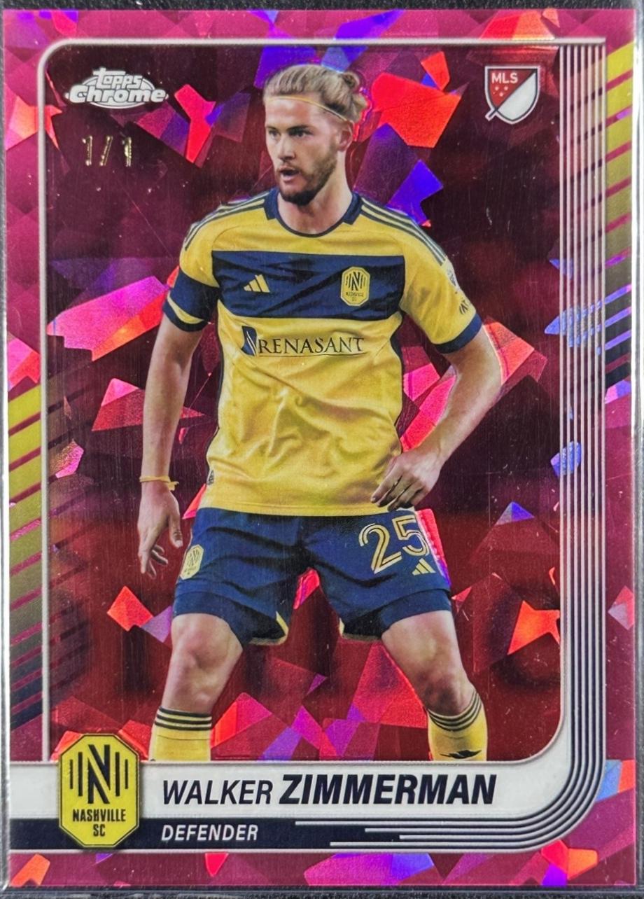 Walker Zimmerman - Chrome Sapphire MLS #52