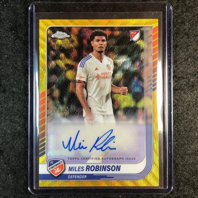 Miles Robinson - Chrome MLS Autograph #CA-RO