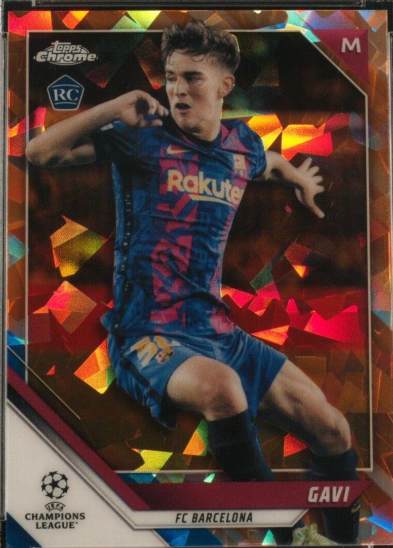 Gavi - Chrome Sapphire UEFA Champions League #25