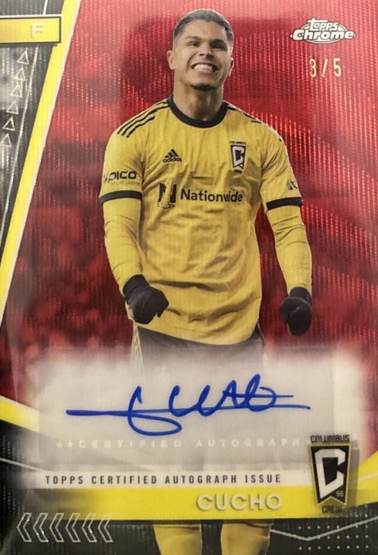 Cucho - Chrome MLS Autograph #CA-CU