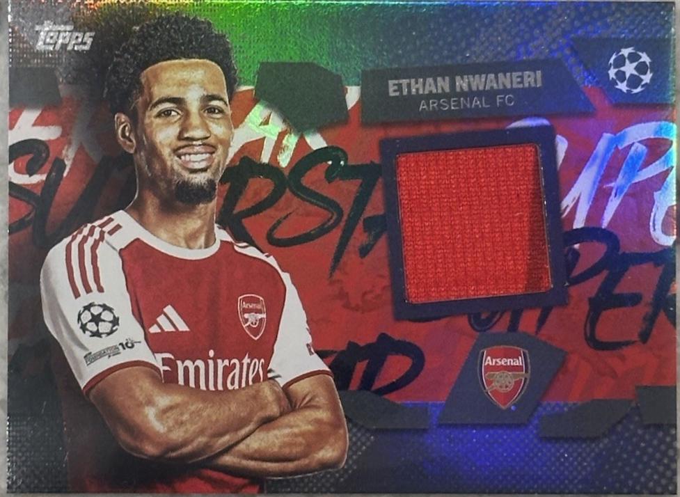 Ethan Nwaneri - UEFA Superstar Relic #TSR-EN